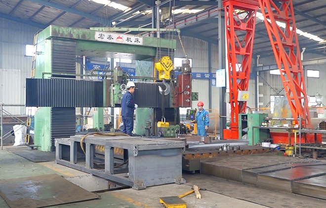 Портальное фрезерование 12 м.