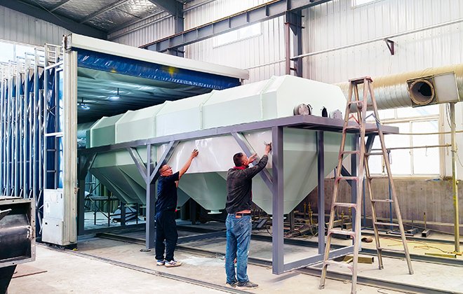 Покраска оборудования